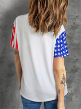 Star and Stripe Statue of Liberty Print T-shirt 2023-03-14 InsStreet